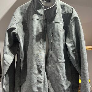 Men's Gray Softshell Northface